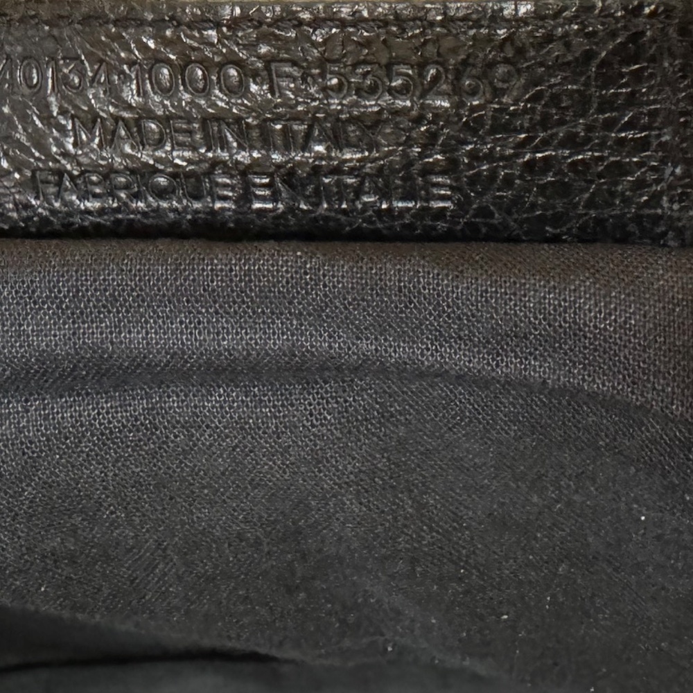 BALENCIAGA BLACK LAMBSKIN LEATHER - UNISEX WORK BAG - Picture 9 of 16